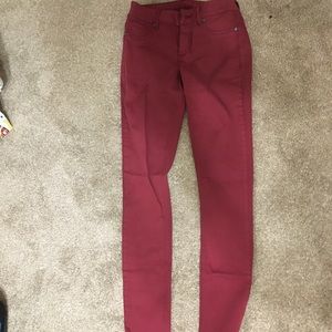 Maroon pants